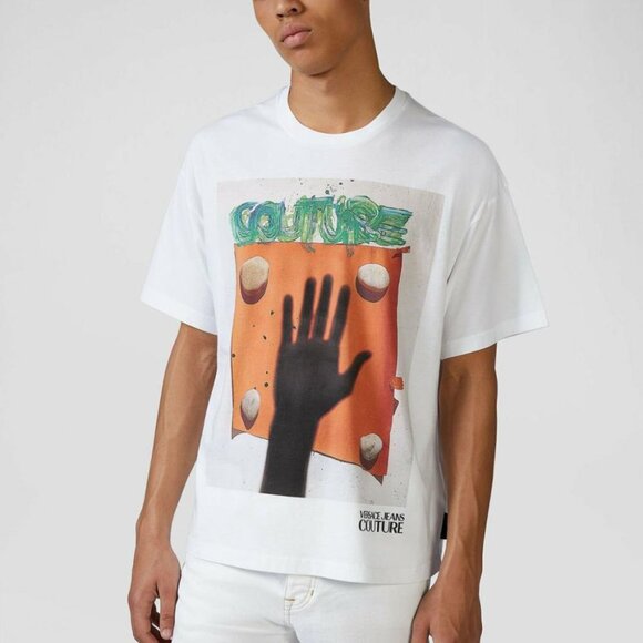 Versace Jeans Couture Printed Oversize T-shirt - Picture 1 of 6